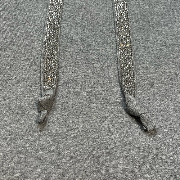 Chico's Zenergy Cashmere Cotton Embellished Hoodie Tunic Sweater - $109 - Picture 5 of 15